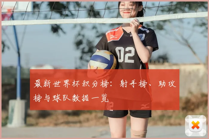 最新世界杯积分榜：射手榜、助攻榜与球队数据一览